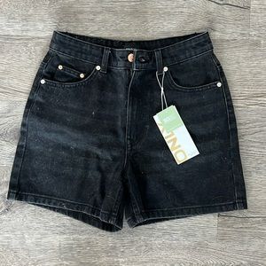 ONLY High Waisted Mom Denim Shorts (Size xs)